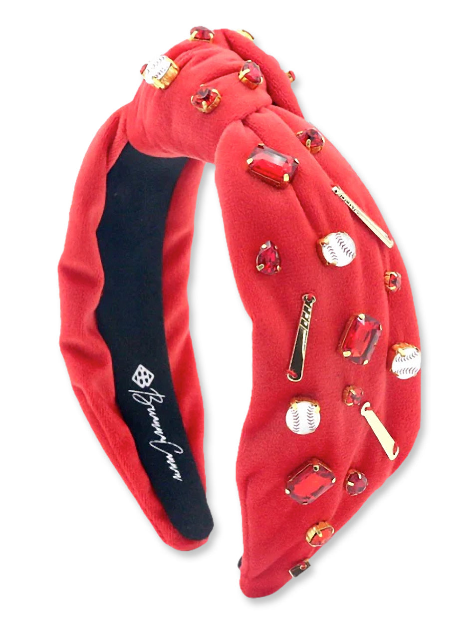 Brianna Cannon Baseball Jeweled Headband