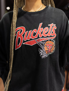 Texas Tech Dark Horse "Buckets" Crew Sweatshirt