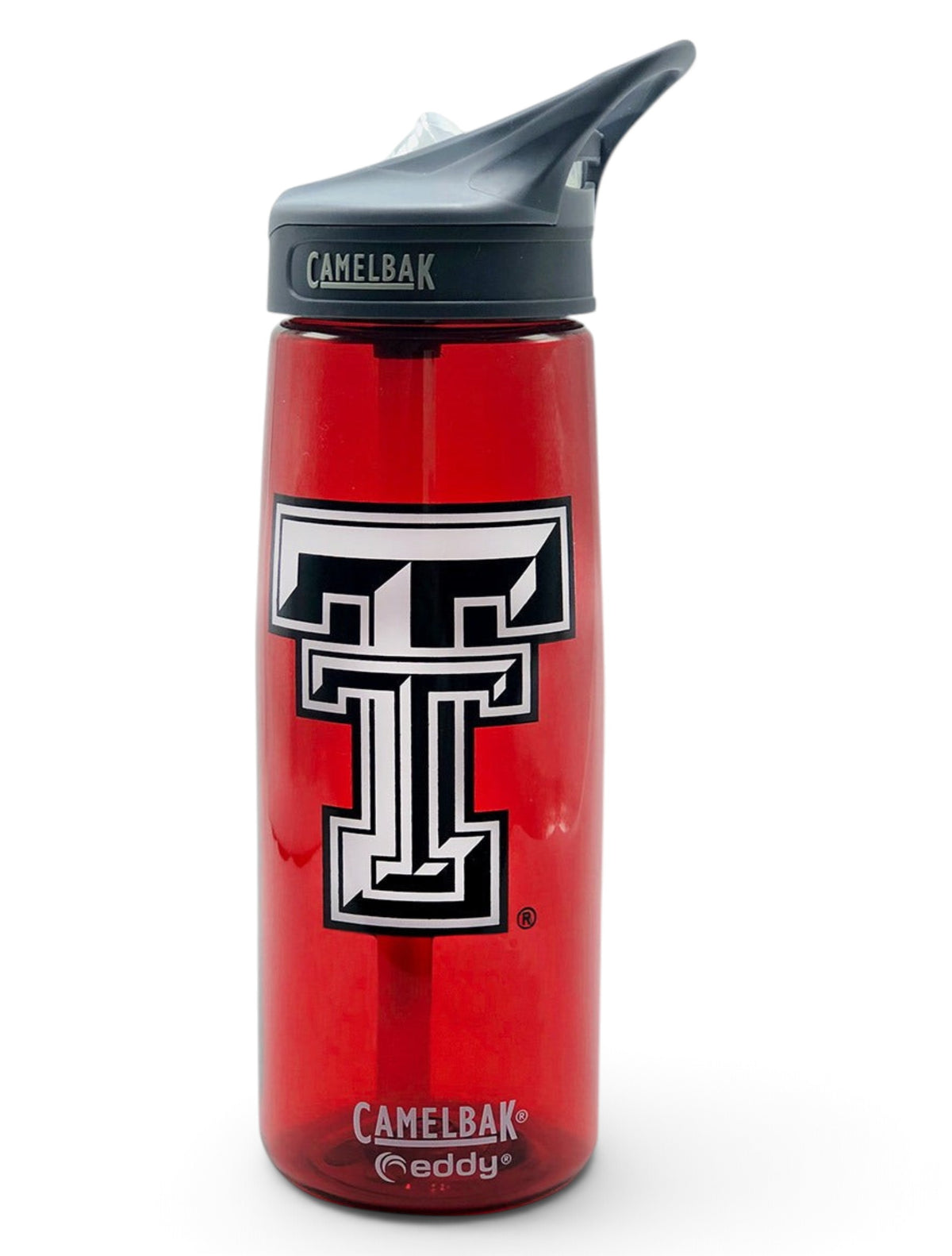 Camelbak Texas Tech Double T Water Bottle – Red front view