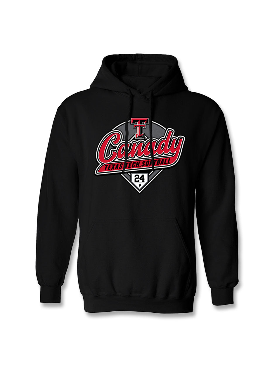 Texas Tech "Softball Canady Script" Youth Hood