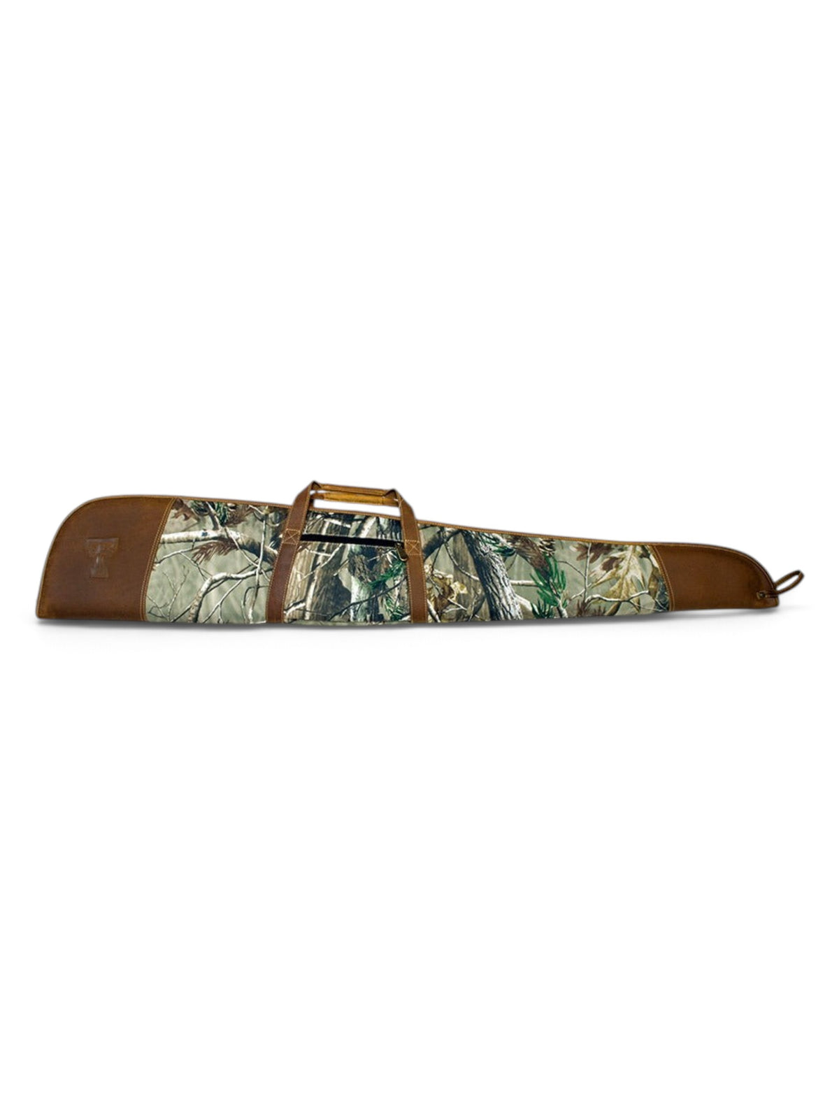 Canyon Outback Texas Tech Double T on RealTree Camo Shotgun/Rifle Case – Front view