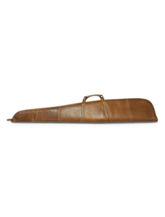 Canyon Outback Texas Tech Leather Shotgun/Rifle Case – Brown detail
