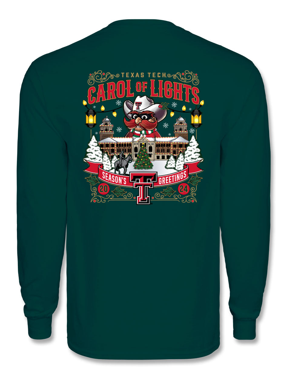 Texas Tech 2024 "Carol of Lights" Long Sleeve Shirt