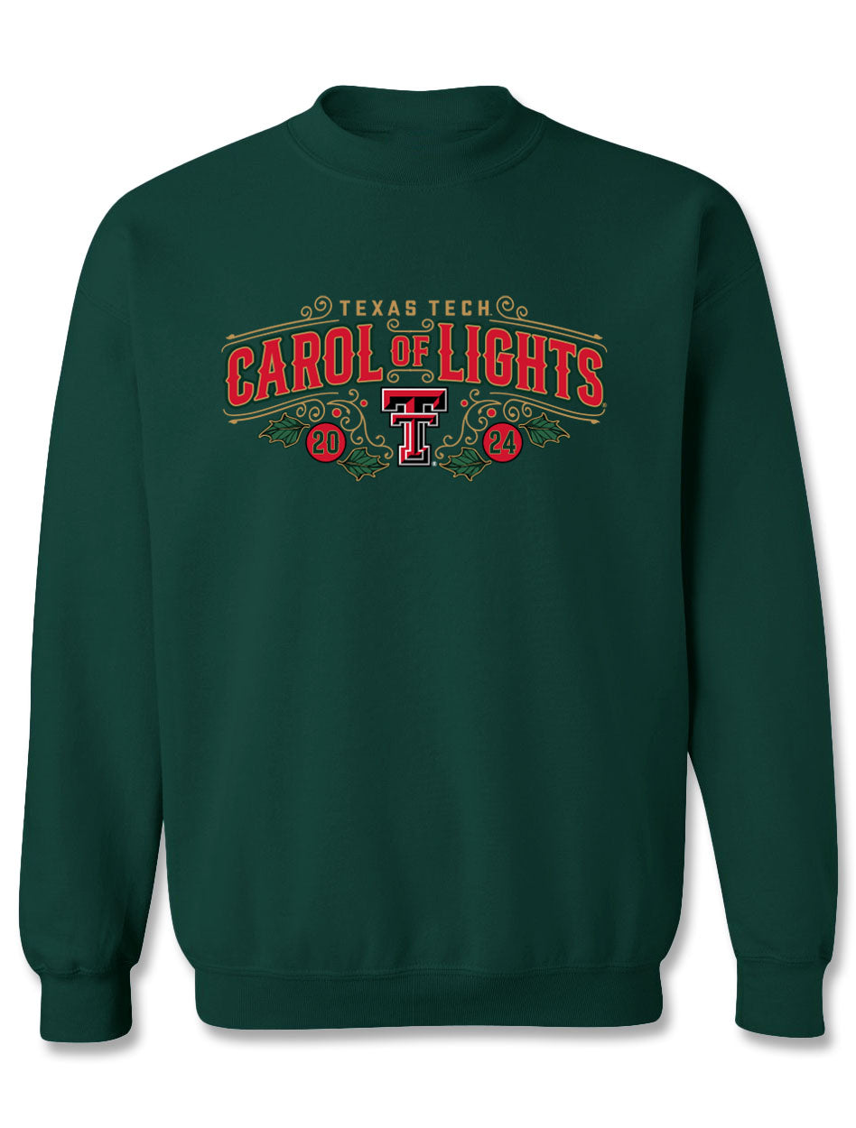 Texas Tech 2024 "Carol of Lights" Crewneck Sweatshirt