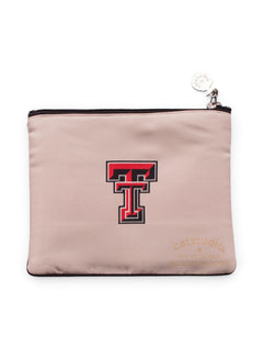 CatStudio Texas Tech Red Raiders Makeup Pouch – Back view