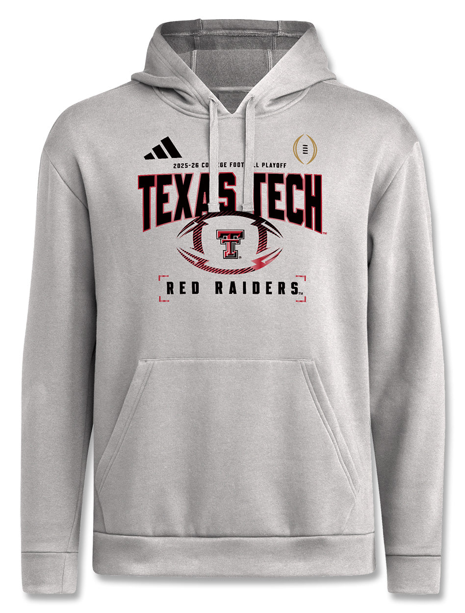 Texas Tech 2025 CFP - Hood - Adidas CFP- GREY