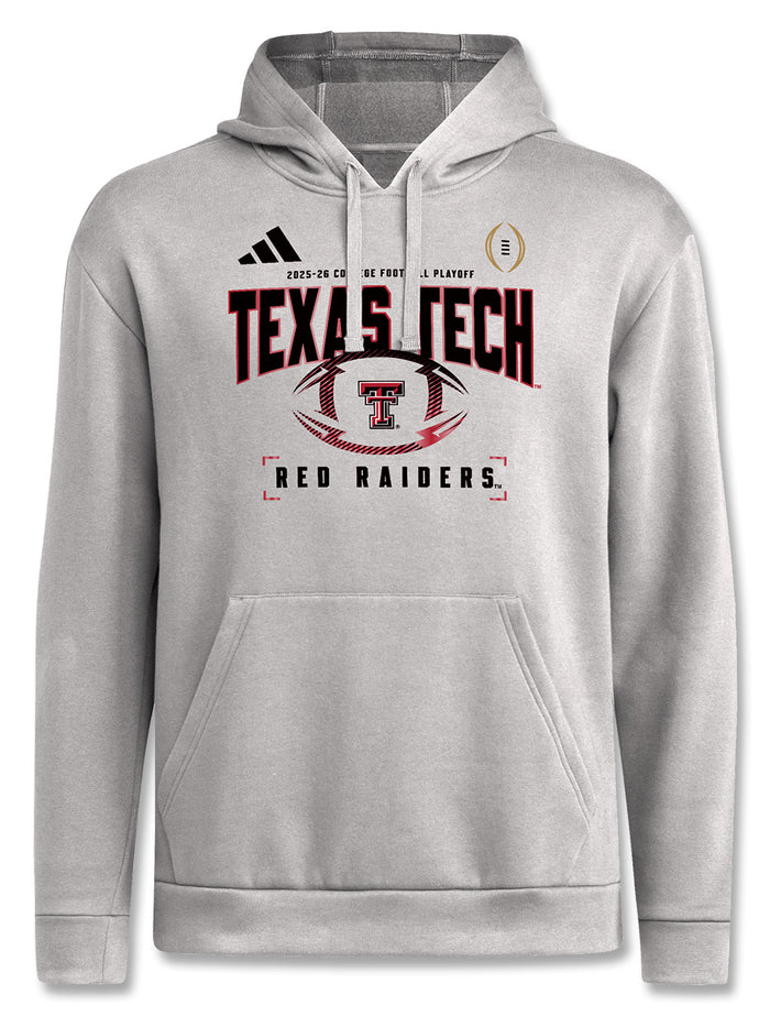 Texas Tech 2025 CFP - Hood - Adidas CFP- GREY