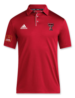 Texas Tech 2025 CFP - Adidas Polo - RED