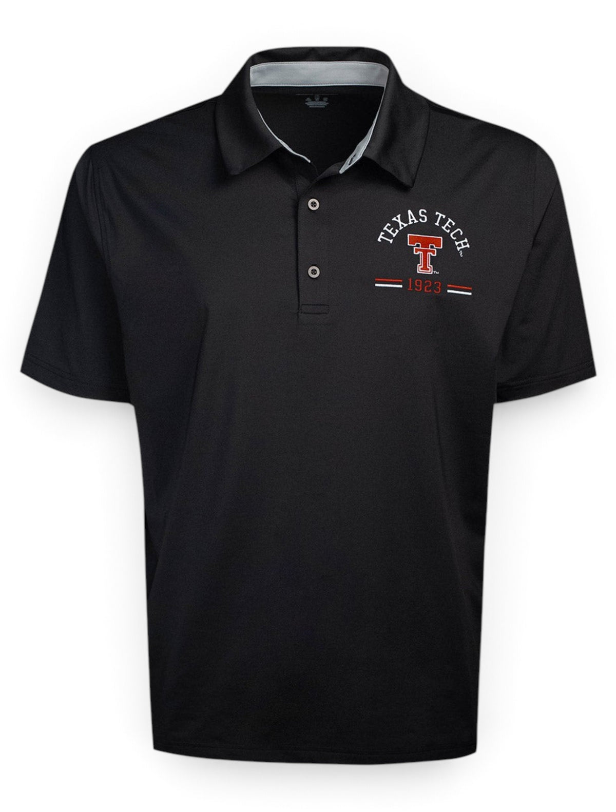 Champion Texas Tech Red Raiders "Dedication" Black Polo – Front view