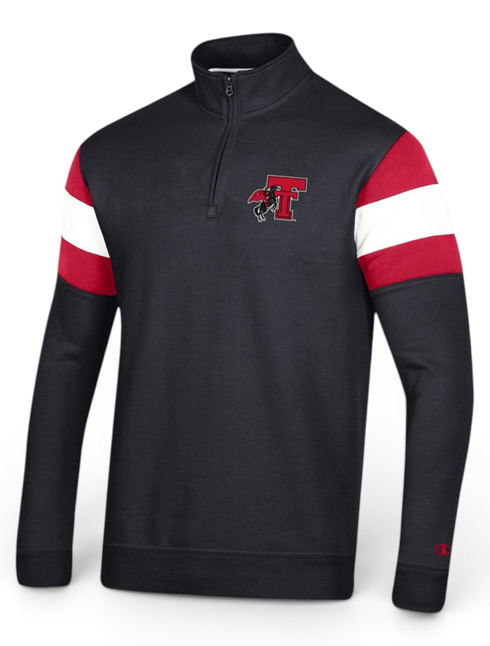 Champion Texas Tech Red Raiders "Super Fan" Quarter Zip – Front view