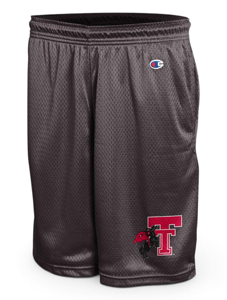 Champion Texas Tech Red Raiders Throwback "Defender" Classic Mesh Short – Front view