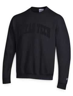 Champion Texas Tech Red Raiders "Tonal" Twill Crew – Front view