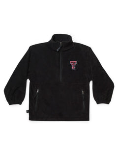 Charles River "Adirondack" YOUTH Black Pullover – Front view