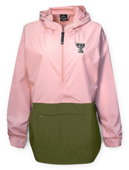 Charles River Texas Tech Red Raiders "Pack N Go" Half Zip Pullover – Front view