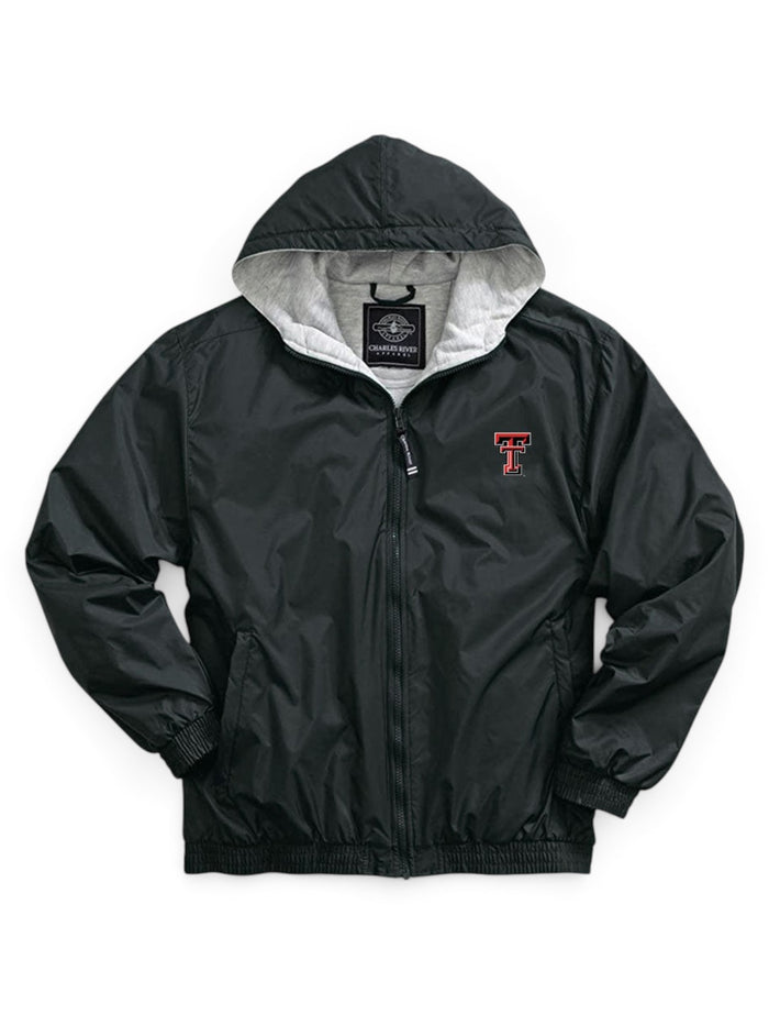 Charles River Texas Tech Red Raiders YOUTH "Performer" Jacket – Front view
