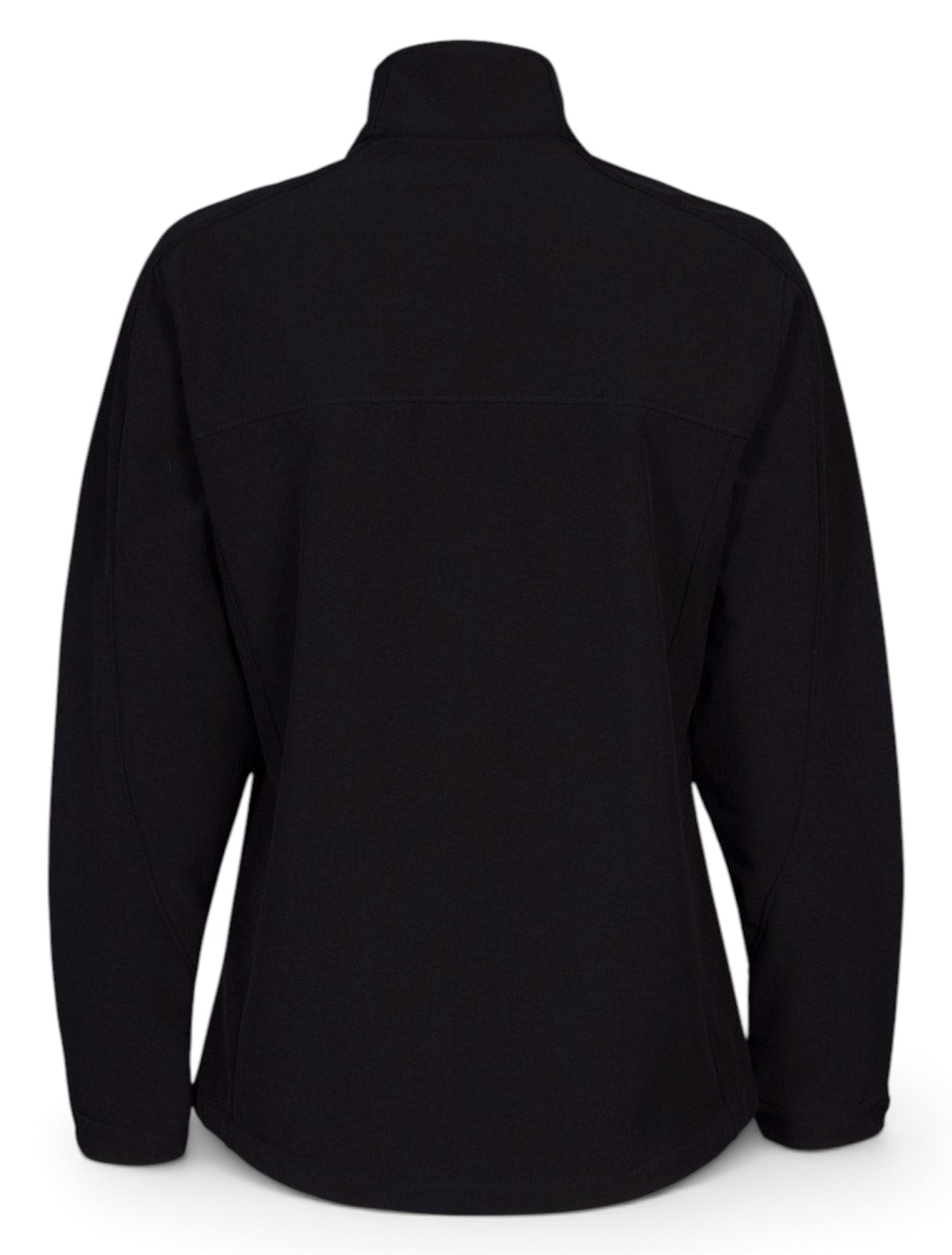 Charles River Texas Tech "Soft Shell" on Women's Black Jacket – Back view