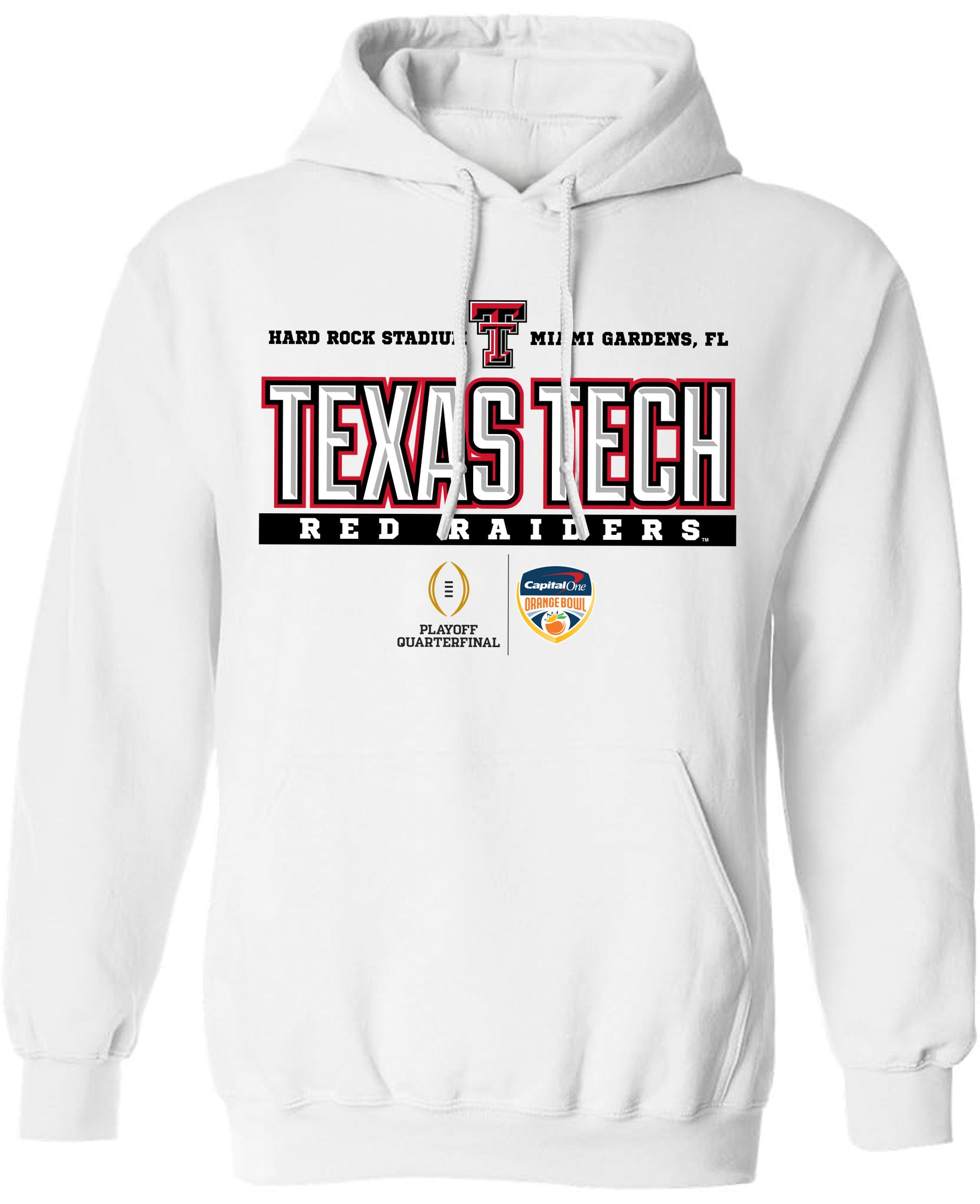 Texas Tech 2025 CFP - Hood- Juiced - WHITE