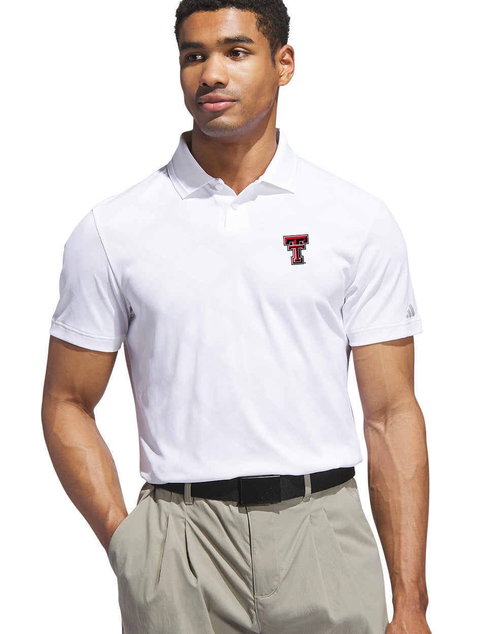 Adidas Texas Tech "Clubhouse Cut" Tour Nylon Polo