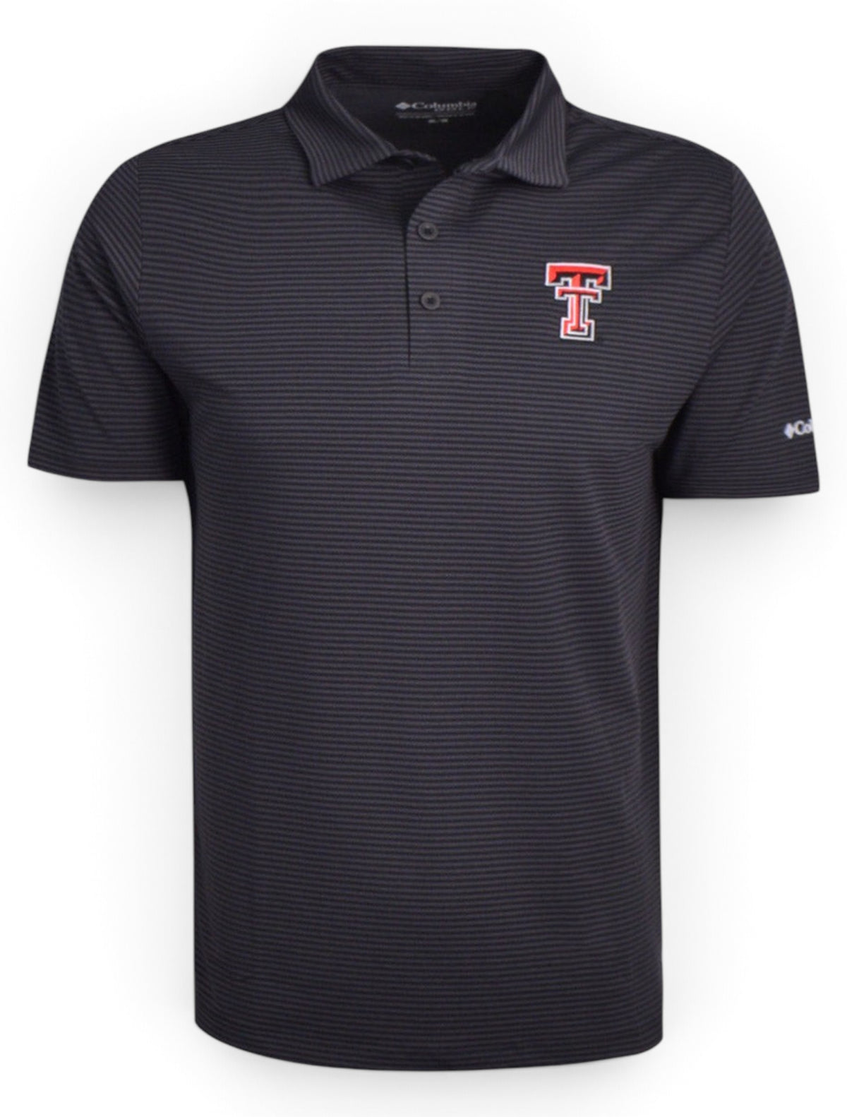 Columbia Omni-Wick Texas Tech Red Raiders "One Swing" Polo – Front view