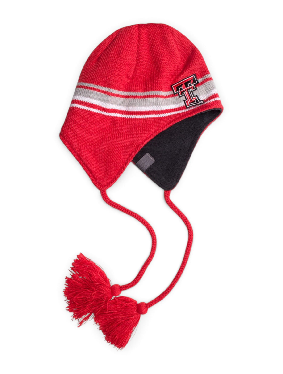 Columbia Texas Tech "Peruvian" Beanie – Red front view