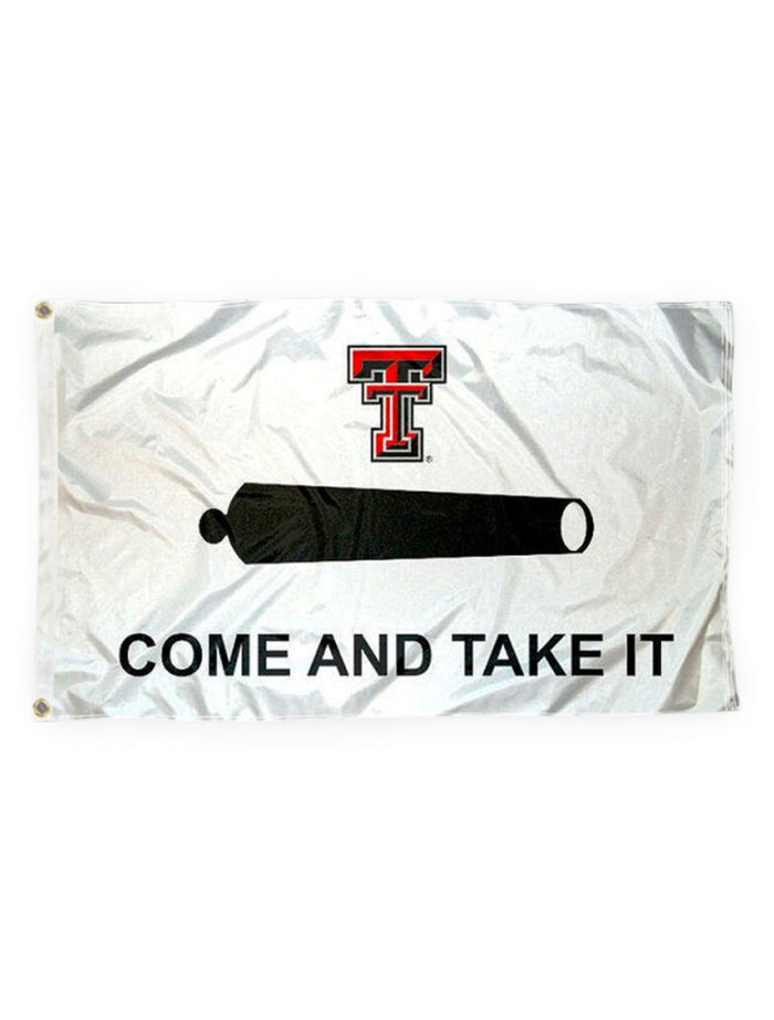Come and Take It White Flag - Texas Tech – Front view