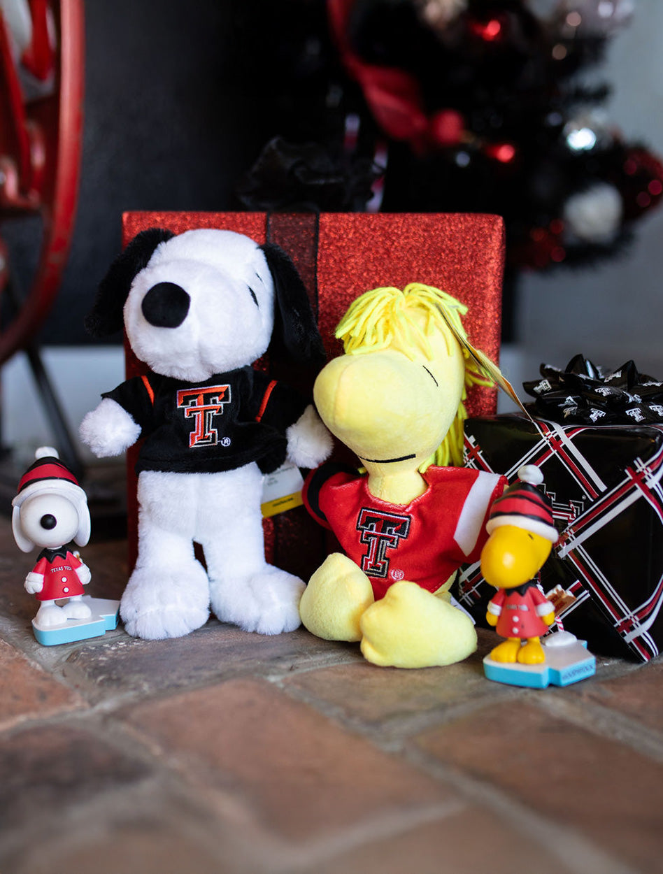 Texas Tech 10" Plush Snoopy Wearing a Jersey