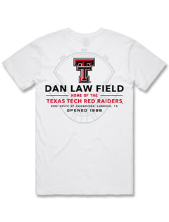 Texas Tech "Dan Law Distance" Baseball Pocket T-Shirt