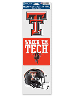 Texas Tech Double T Multi-Use Decal Sheet