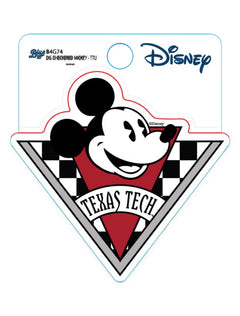Disney x Red Raider Outfitter Texas Tech "Checkered Mickey" Decal – Front view