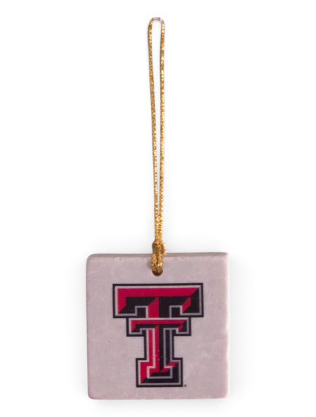 Double T Marble Ornament – Front view