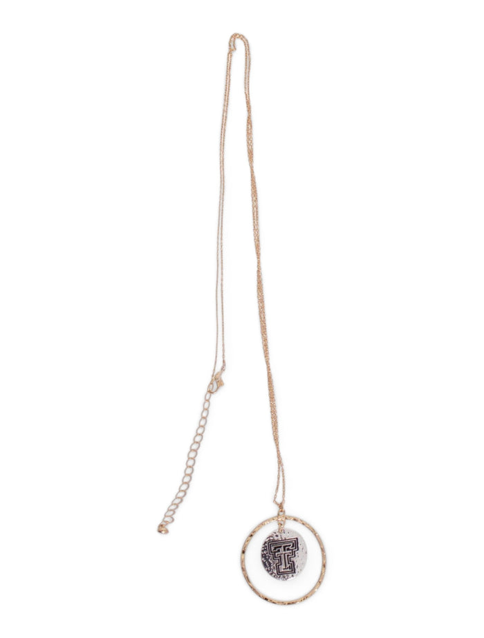 Emerson Street Texas Tech Red Raiders "Isabella" Necklace – Front view