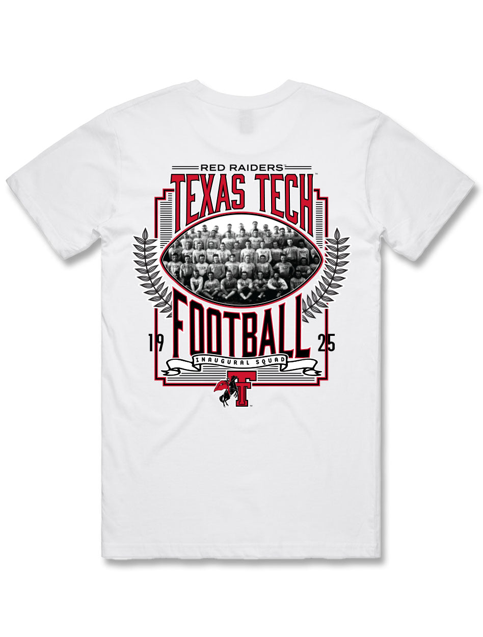 Texas Tech "1st Team Football" Front Pocket T-shirt