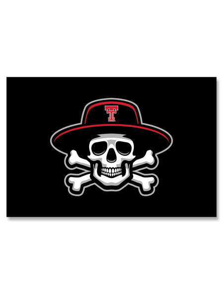 Texas Tech "Bones" 3'x5' Premium Deluxe Flag (As seen on the Today Show!)