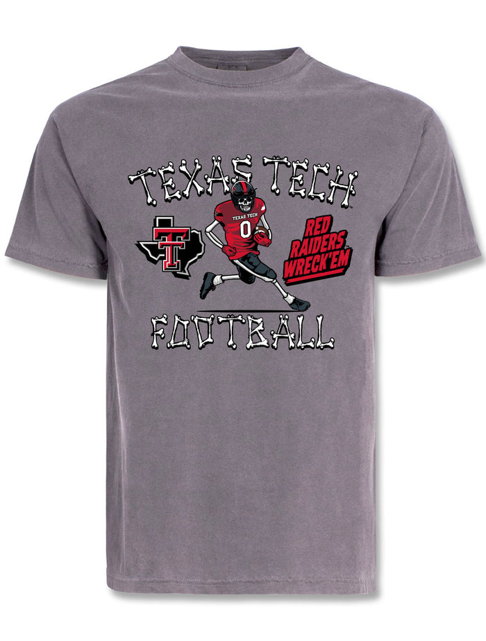 Texas Tech "Football Bones" Short Sleeve T-shirt