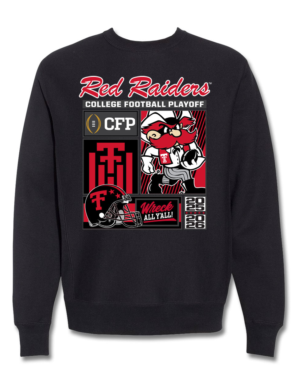 Texas Tech 2025 CFP - Crew- All Yall - BLACK