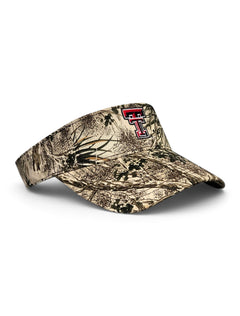 Game Guard Texas Tech Red Raideres Double T "Hook and Loop" Visor – Side view