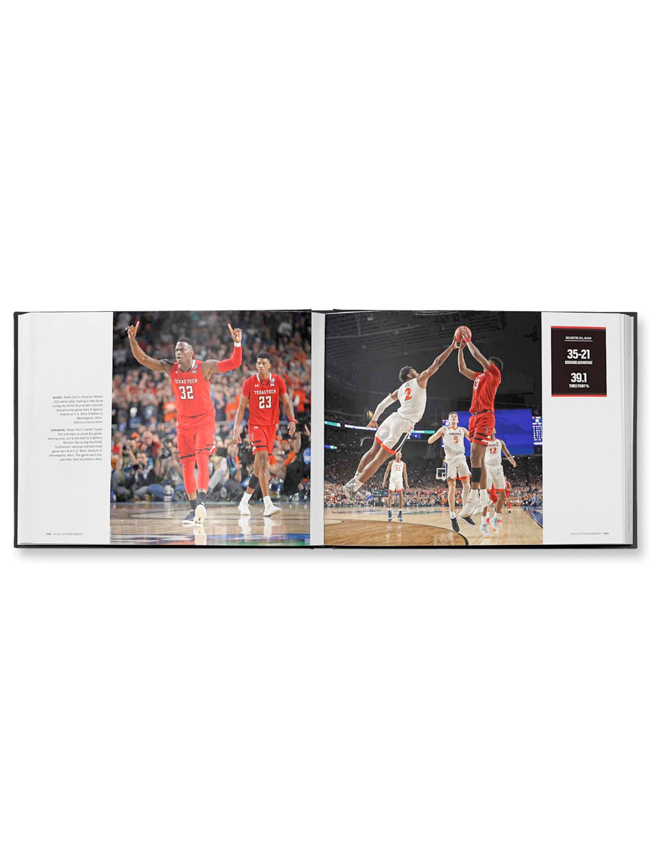 Texas Tech Red Raiders Basketball "A Memorable March" Hardcover Book