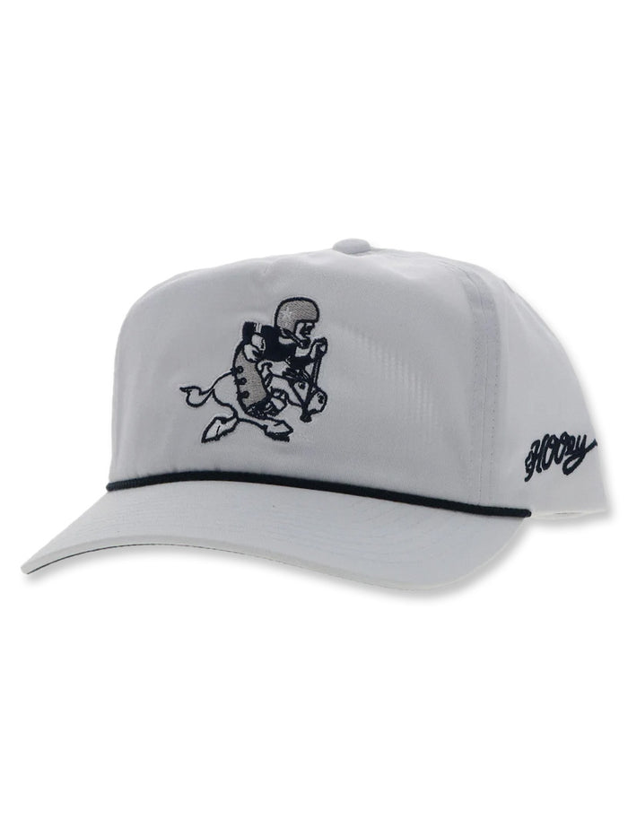 Hooey Dallas Cowboys "Retro Joe Logo" Rope White Snapback Cap