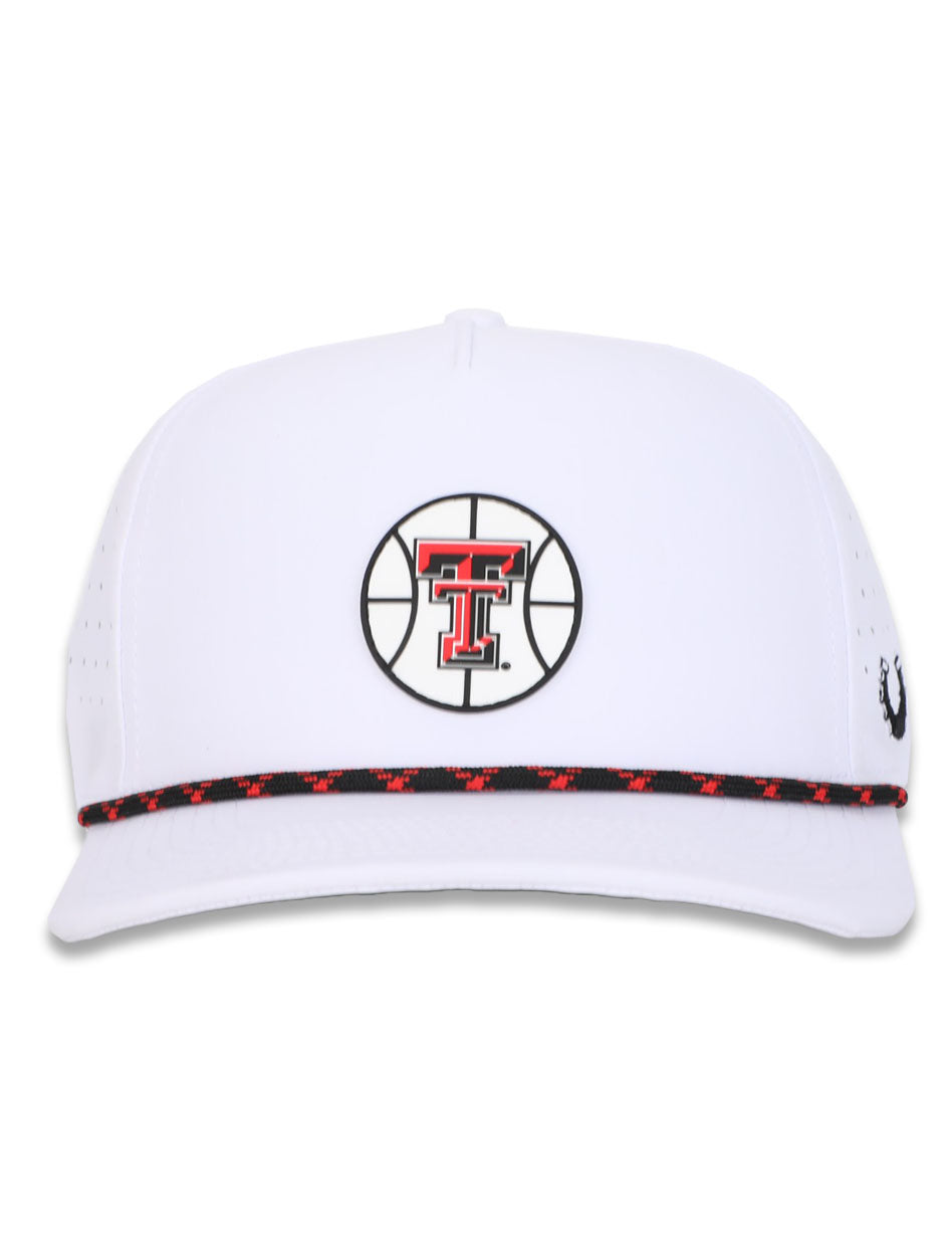 Texas Tech Dark Horse Basketball "Insider" PVC Patch Snapback Cap