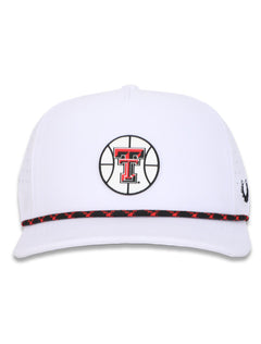 Texas Tech Dark Horse Basketball "Insider" PVC Patch Snapback Cap