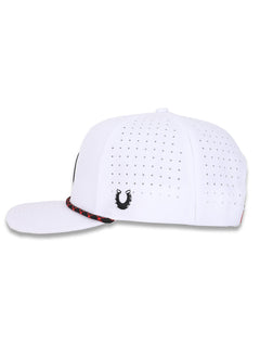 Texas Tech Dark Horse Basketball "Insider" PVC Patch Snapback Cap