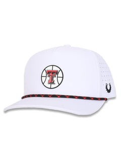 Texas Tech Dark Horse Basketball "Insider" PVC Patch Snapback Cap