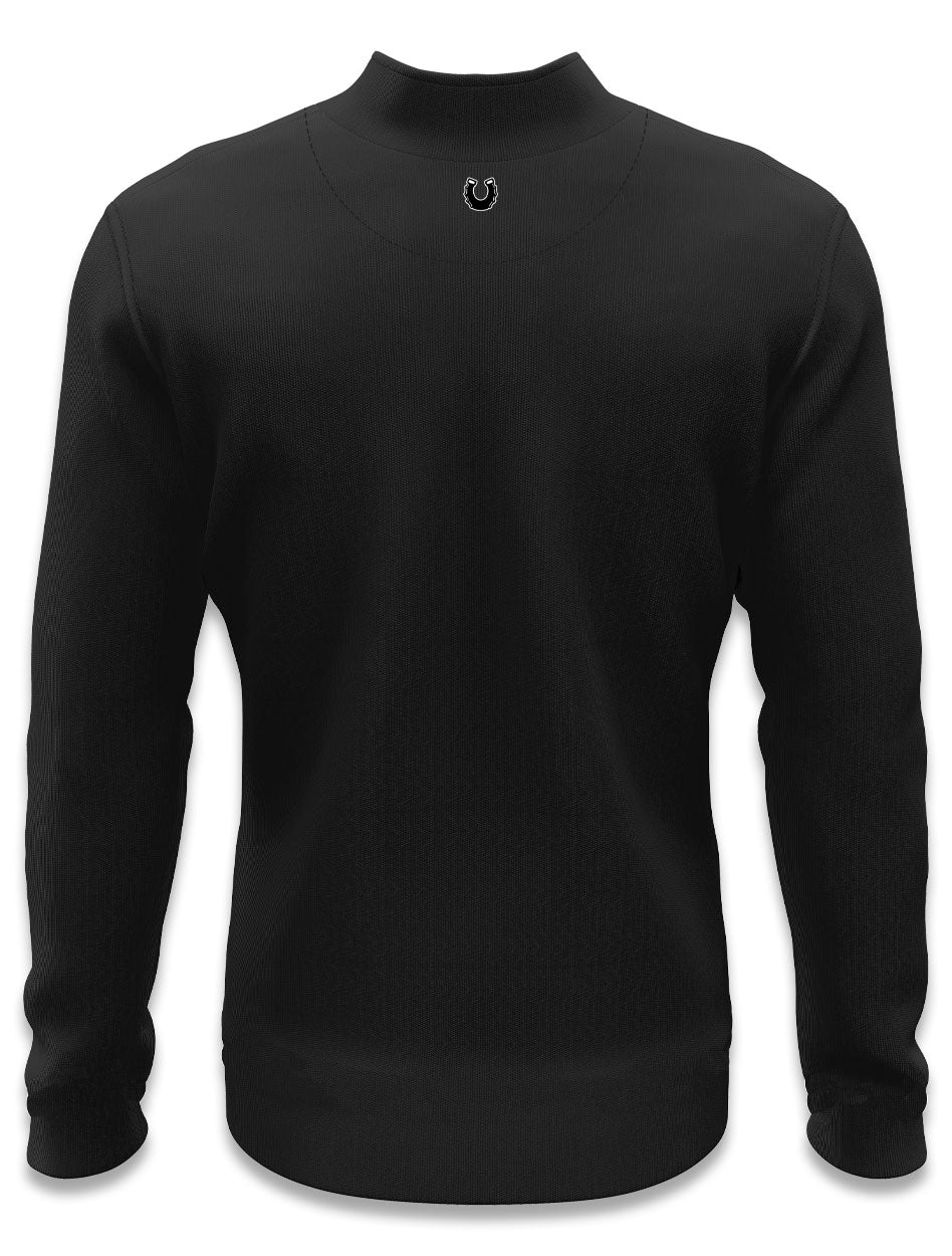 Texas Tech Dark Horse "Basketball Insider" BLACK Quarter-Zip MEN'S Pullover