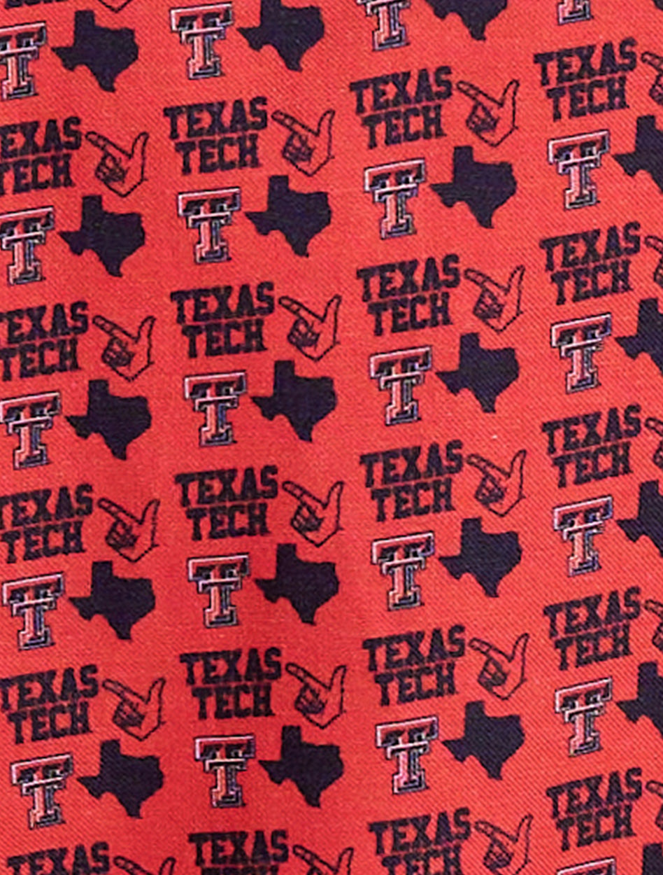 Texas Tech Stewart Simmons Infant Patterned Onesie