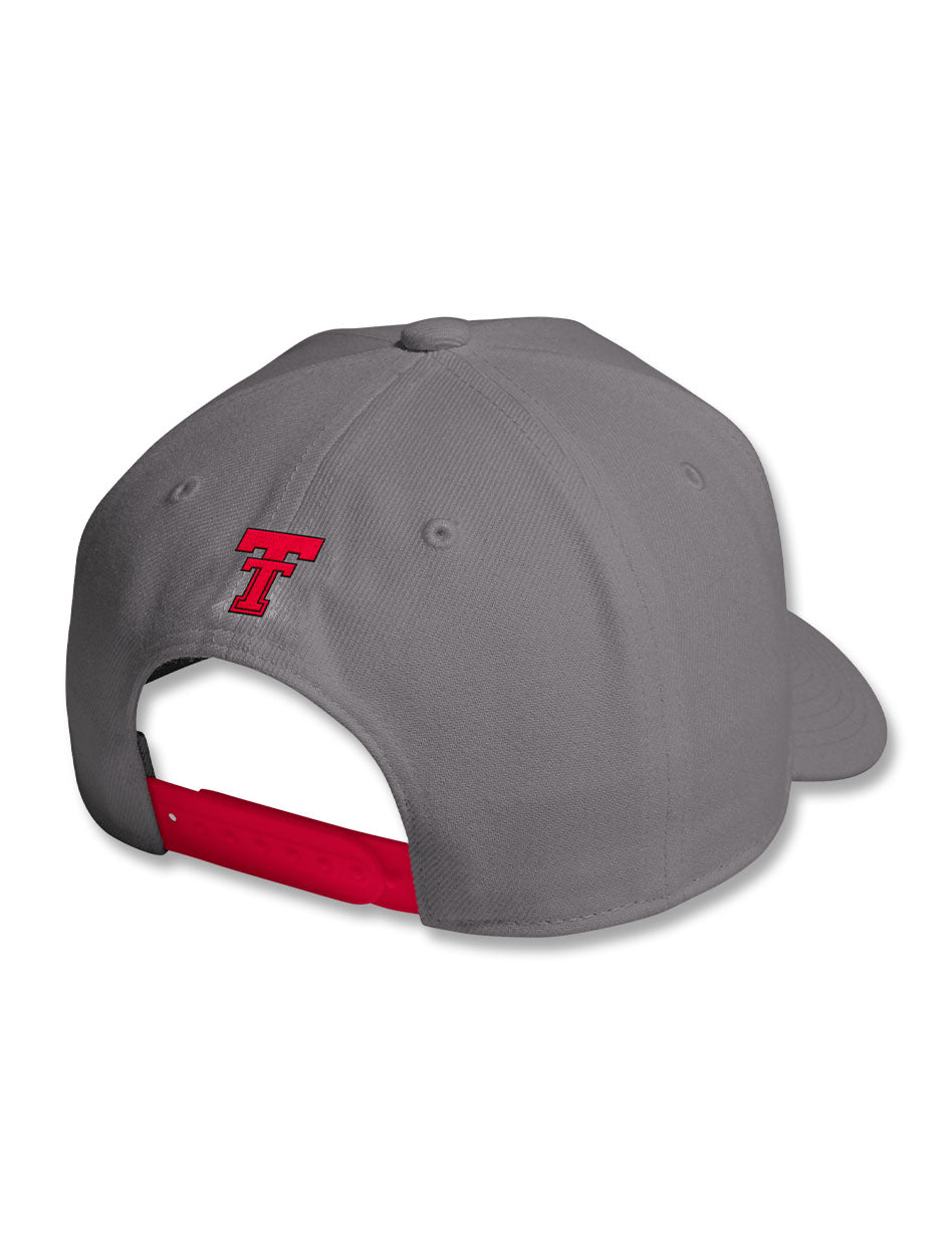 Adidas Texas Tech "A Frame" Snapback Hat