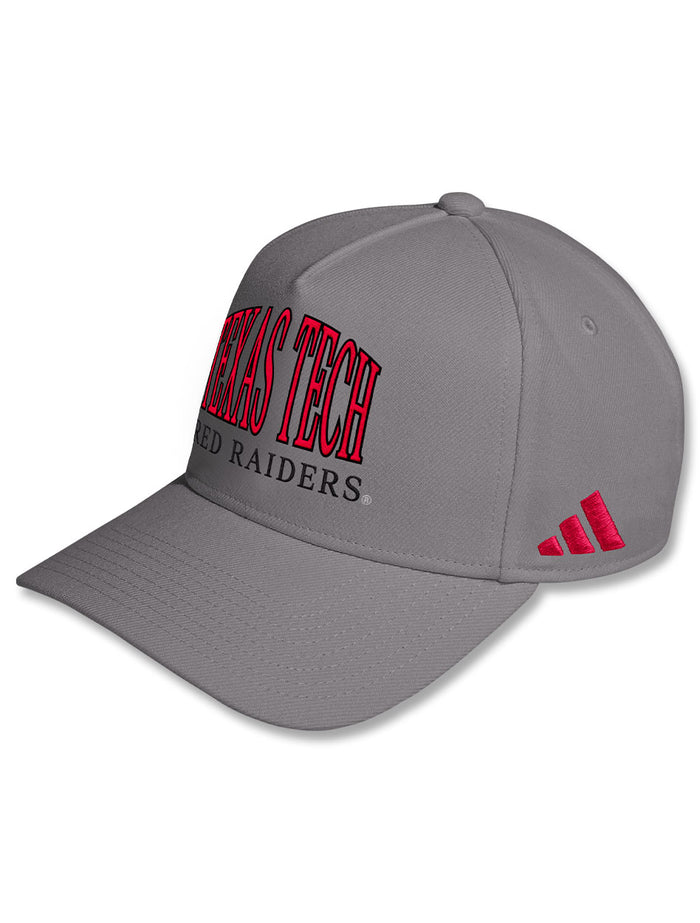 Adidas Texas Tech "A Frame" Snapback Hat