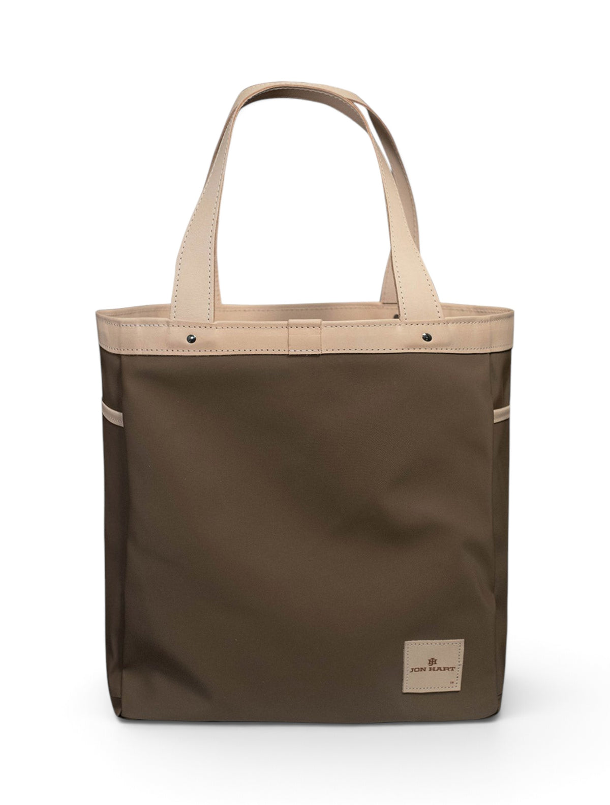 Jon Hart Texas Tech Red Raiders Design Left Bank Tote – Khaki back view