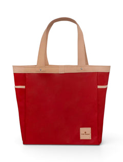 Jon Hart Texas Tech Red Raiders Design Left Bank Tote – Red detail