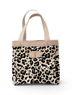 Jon Hart Texas Tech Red Raiders Leopard Design Left Bank Tote – Front view