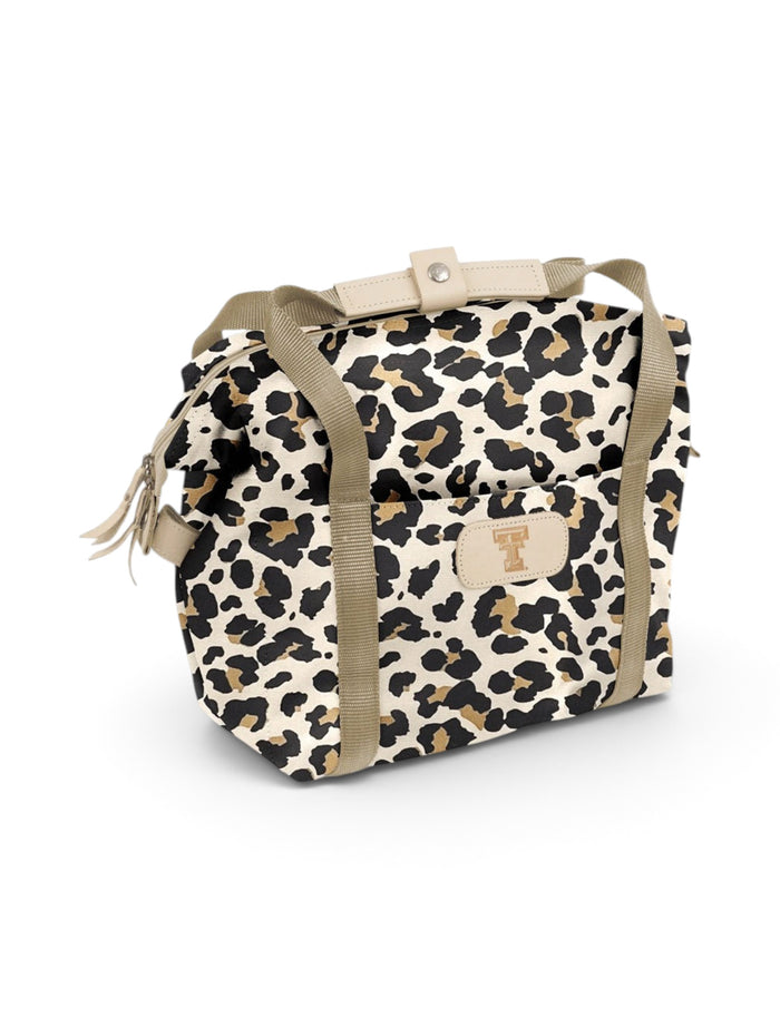 Jon Hart Texas Tech Red Raiders Leopard Print Cooler – Front view